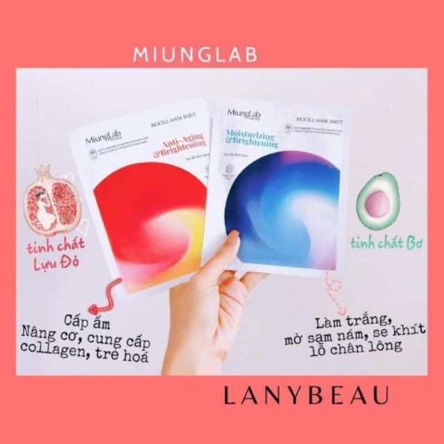 Mặt nạ miung lab ( hộp 7 miếng )