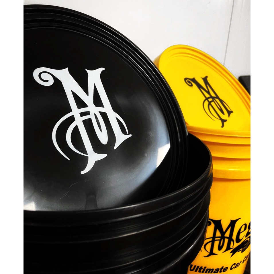 Meguiar's Xô nhựa đựng xà phòng, nước rửa xe tiện lợi có sẵn tấm lọc cát - Bucket Car Wash For Water Ànd Suds, 5 gallon