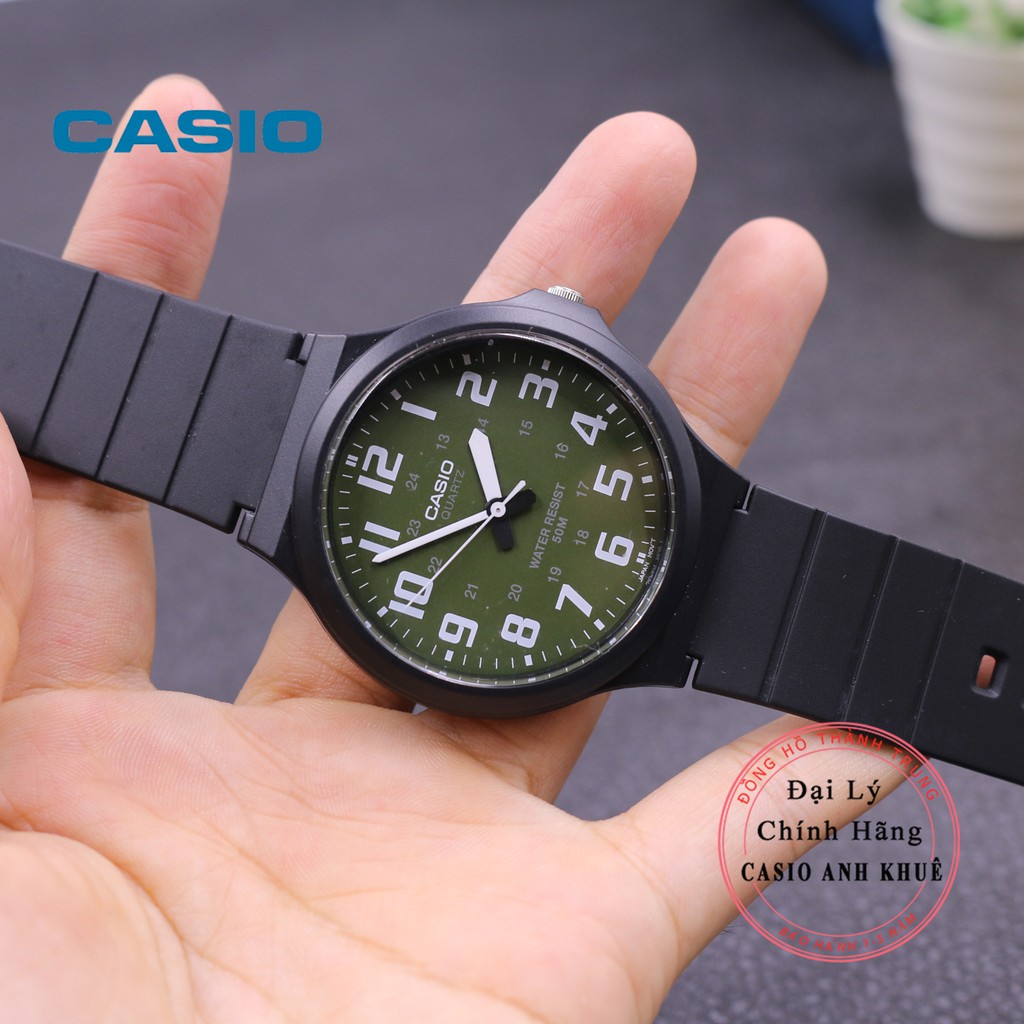 Đồng hồ Nam Casio MW-240-3BVDF dây nhựa