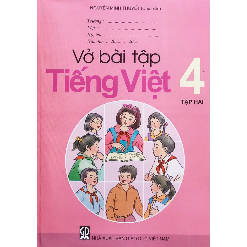 Sách - Vở bài tập Tiếng việt 4 - tập hai