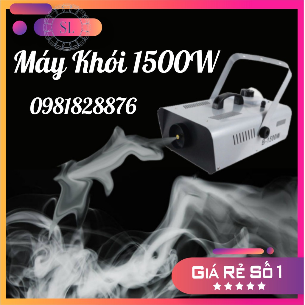 Máy Tạo Khói 1000W - 1500W Tạo Hiệu Ứng Tuyệt Đẹp Cho Sân Khấu, Phòng Karaoke