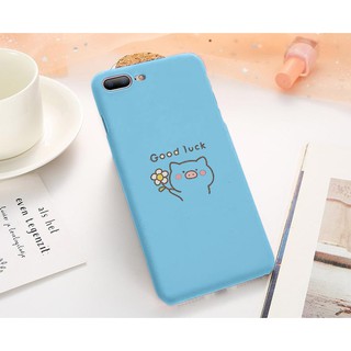 [Freeship toàn quốc từ 50k] ỐP LƯNG Good luck  - ỐP IPHONE DẺO 8 MÀU