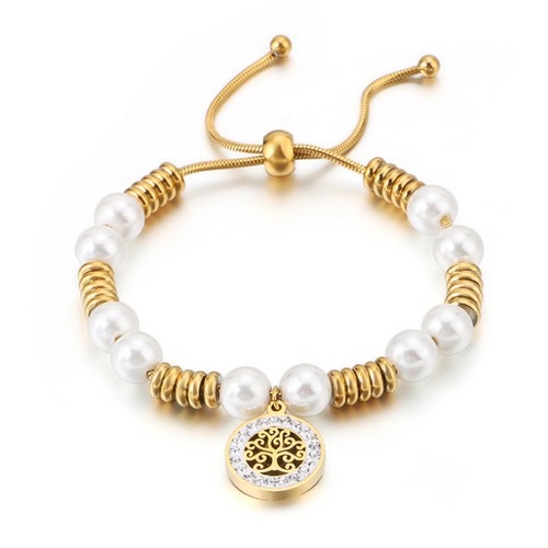 Lắc Tay Dây Rút Titan Ko Đen TT 2640