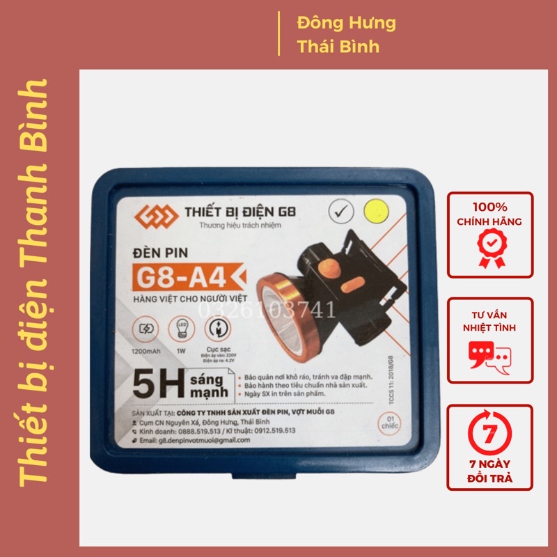 Đèn pin A4 ánh sáng trắng 5H sáng mạnh