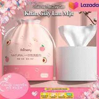 Sỉ 10 Khăn Mặt Khô Đa Năng dùng 1 lần Animerry lau mặt lau khô, lau ướt, khăn tẩy trang