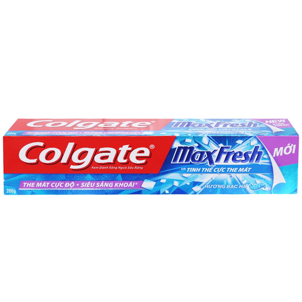 Kem đánh răng Colgate bạc hà the mát Maxfresh 180g