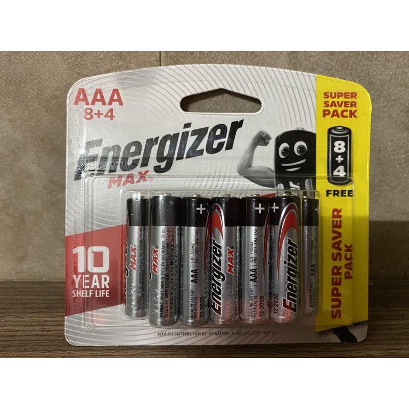 Combo Khuyến Mãi  viên Pin Đũa AAA Energizer Alkaline 1.5V