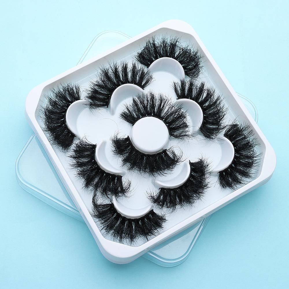 BSUNS Set 5 Cặp Lông Mi Giả 3D Trang Điểm Làm Đẹp Cho Nữ