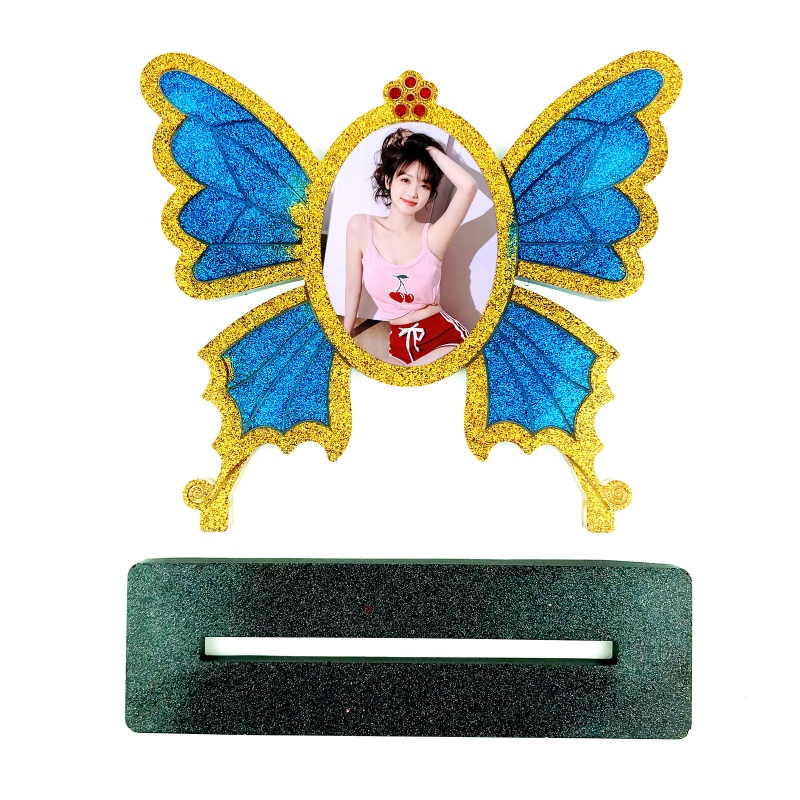 Khuôn Silicone Làm Khung Ảnh Hình Bươm Bướm