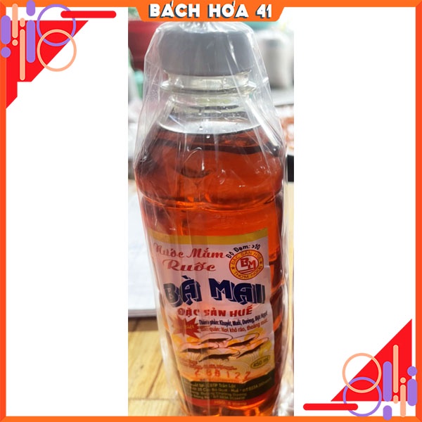 1 lít Nước mắm ruốc Huế ngon hảo hạng (loại 1) - Đặc sản Huế