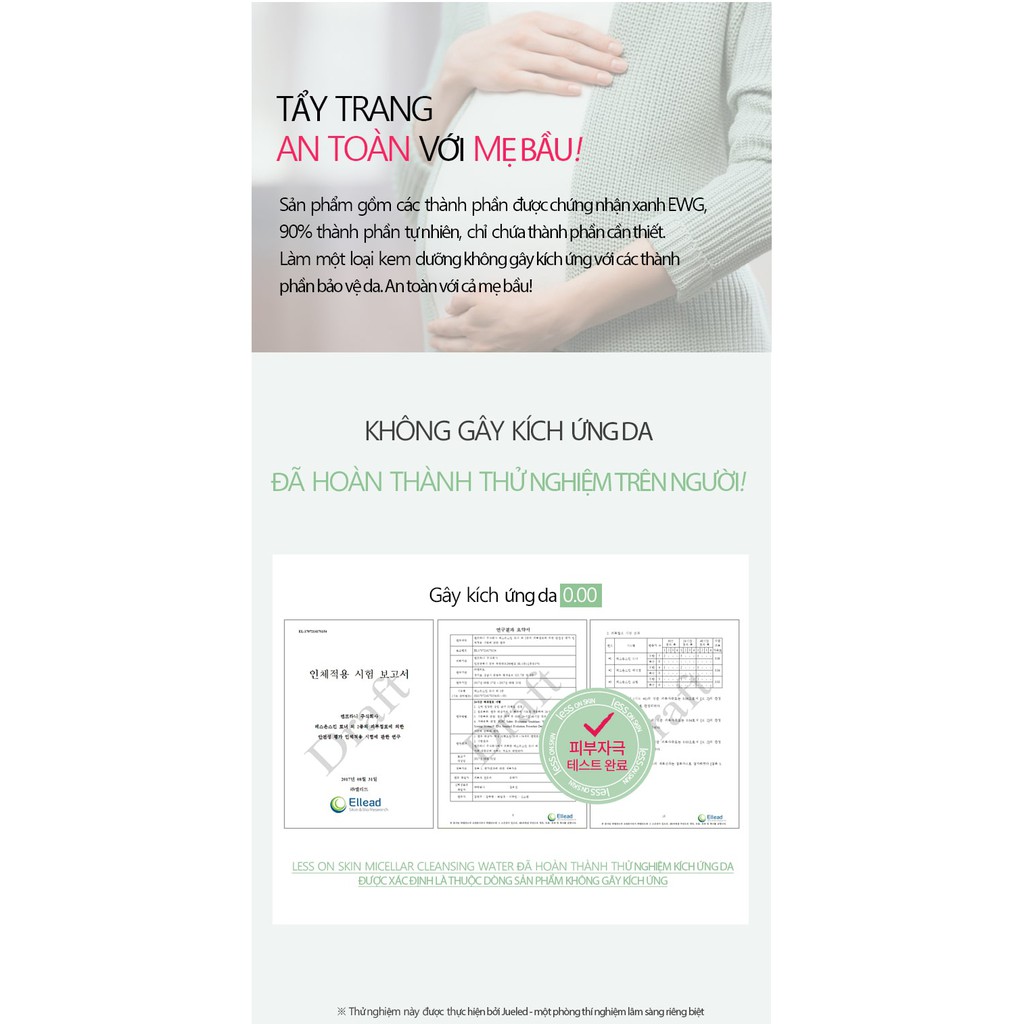 Nước tẩy trang Holika Holika Less On Skin Micellar Cleansing Water 500ml | BigBuy360 - bigbuy360.vn