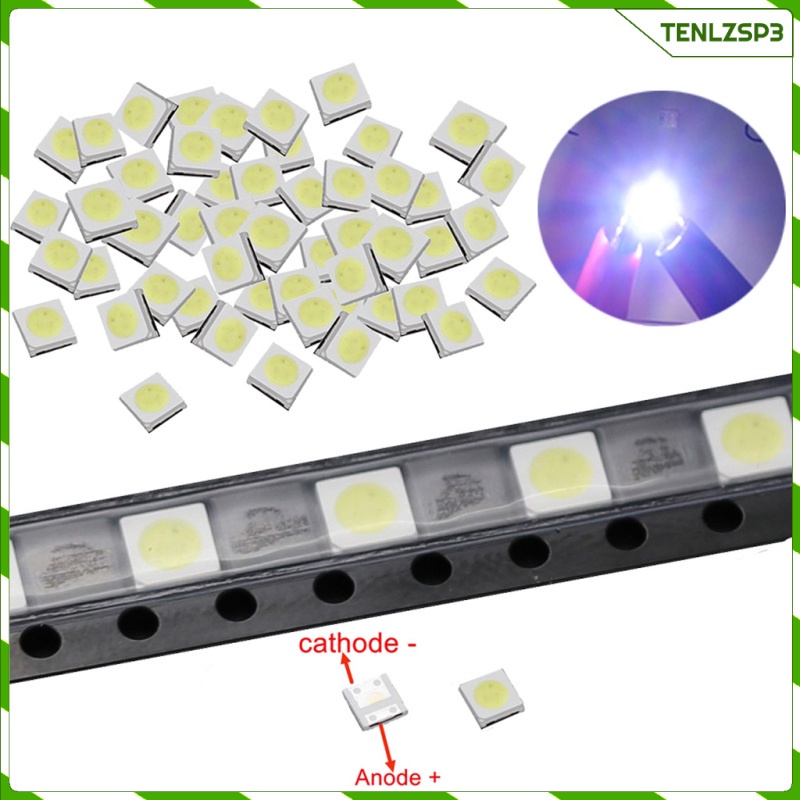 Set 50 Chip Đèn Led Smd 3535 1w 3v Ánh Sáng Trắng | BigBuy360 - bigbuy360.vn
