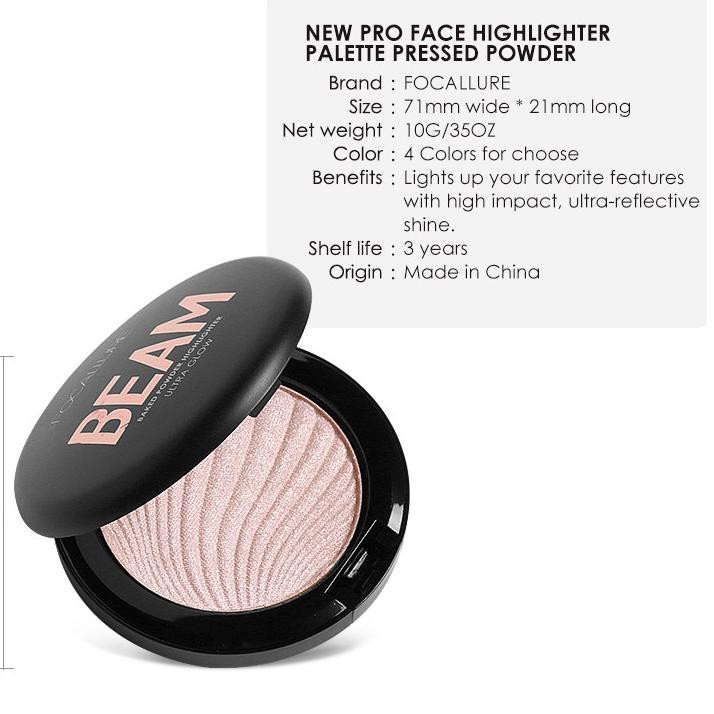 (hàng Mới Về) Bảng Phấn Bắt Sáng Focallure 4 Màu Mã 11.11 Code-770 Fa42 | BigBuy360 - bigbuy360.vn