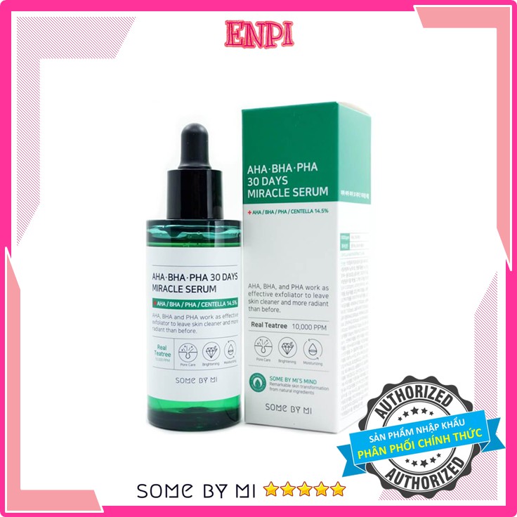 Serum giảm mụn Some By Mi AHA-BHA-PHA 30 Days Miracle Serum