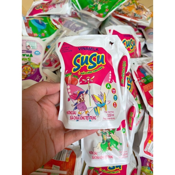 COMBO 10 túi sữa kun đủ vị