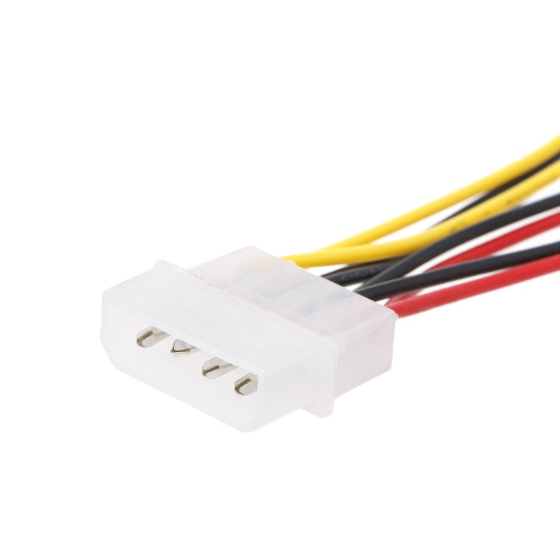 Dây Cáp Chuyển Đổi Từ Cổng Ide Molex 4-pin Sang 4x 3-pin Tx3