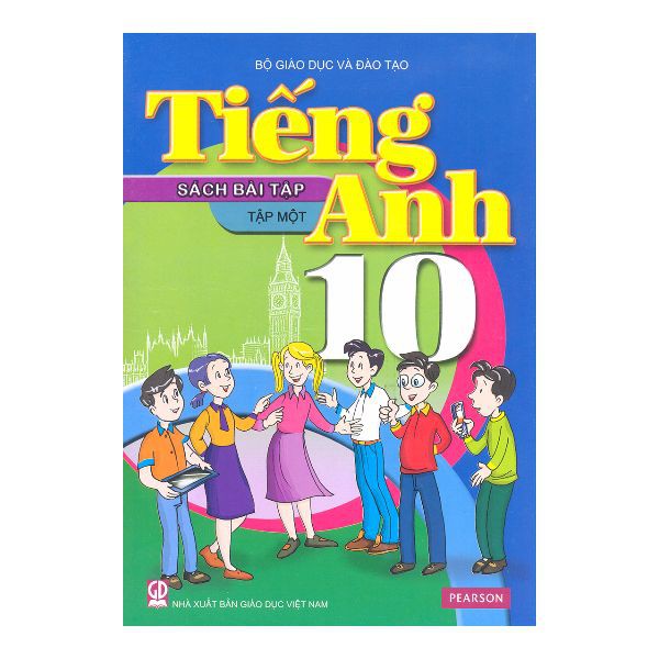 Sách - Tiếng Anh lớp 10 - trọn bộ 4 quyển (không kèm đĩa và mã học online)