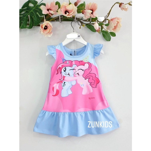 Váy pony Xanh thun lạnh