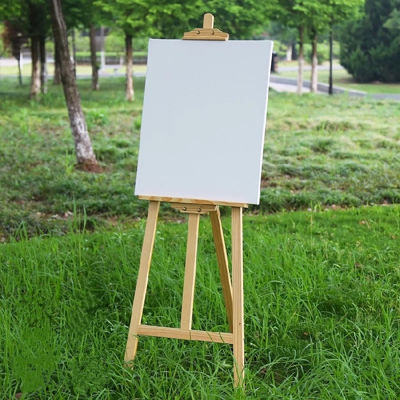 Khung bảng bằng gỗ trơn màu để sơn acrylic sơn dầu sơn lót tiện dụng dành cho nghệ sĩ vẽ tranh