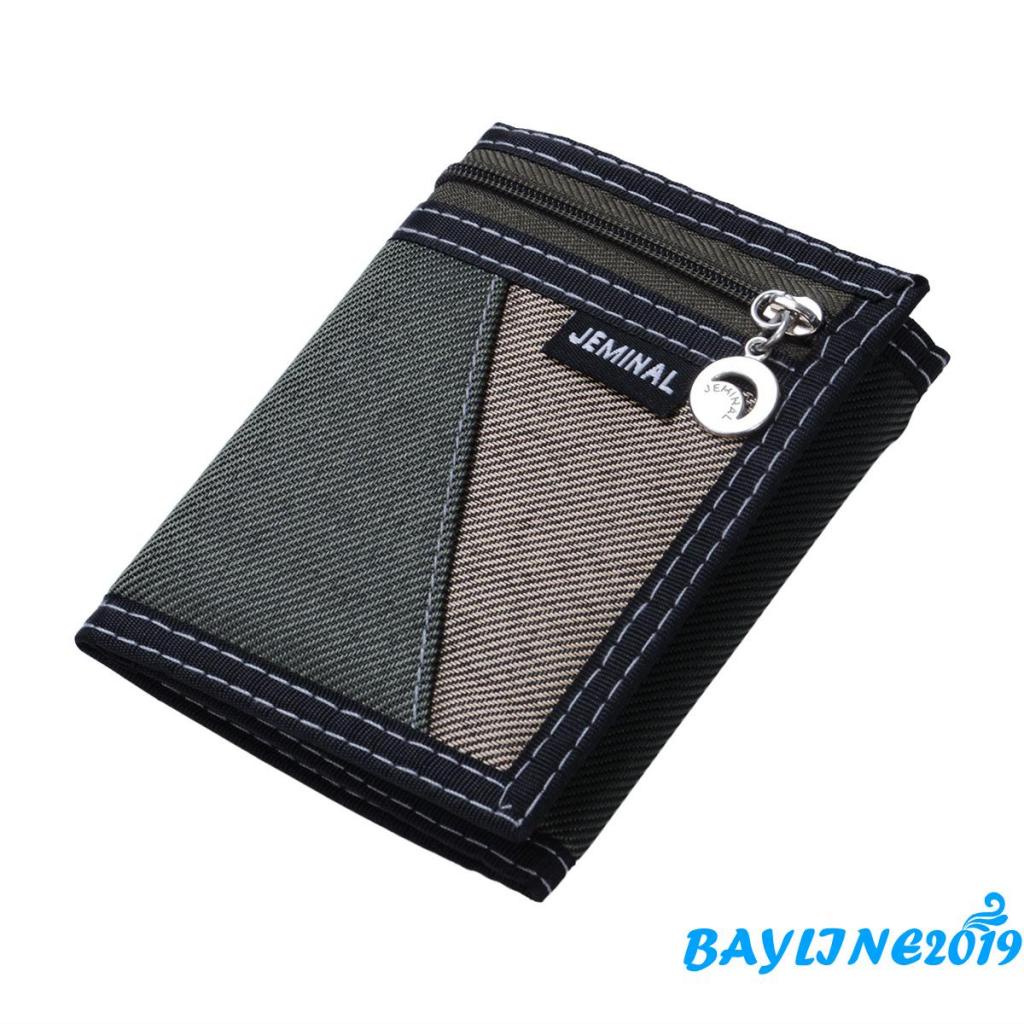 Ví Ngắn Gập Làm Quà Tặng Sinh Nhật/Thể Thao Cho Nam