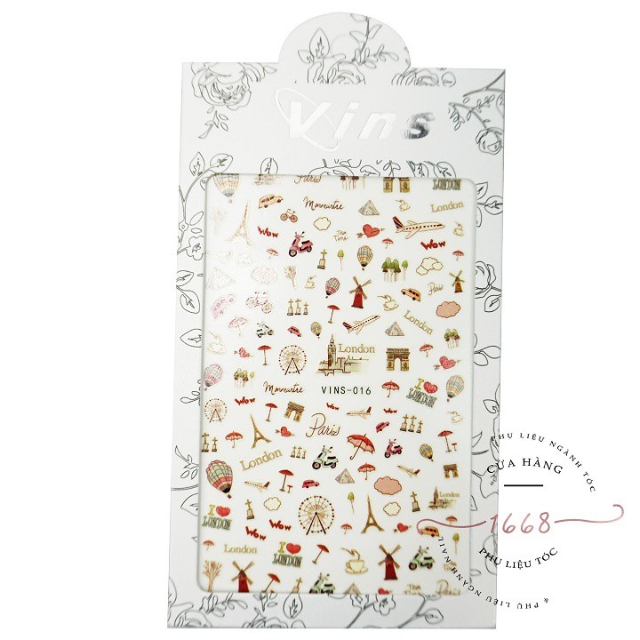 STICKER DÁN MÓNG NGHỆ THUẬT