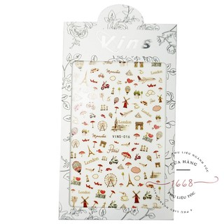 Sticker dán móng nghệ thuật