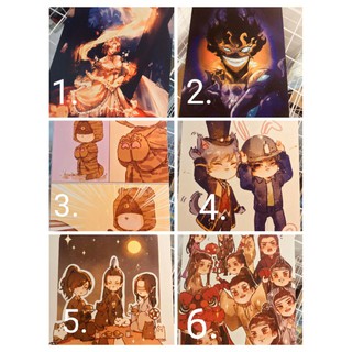 Artprint Identity V & Trần Tình Lệnh (A5/A4)
