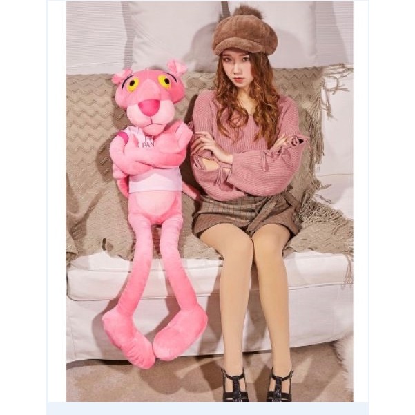 Gấu Bông Báo Hồng Pink Panther Ngộ Nghĩnh