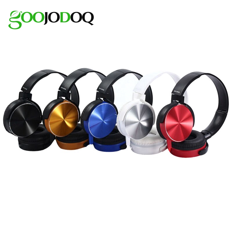 Tai nghe GOOJODOQ chụp tai dạng gập với âm siêu trầm cho điện thoại/TV/máy chơi game kết nối cổng 3.5mm | BigBuy360 - bigbuy360.vn