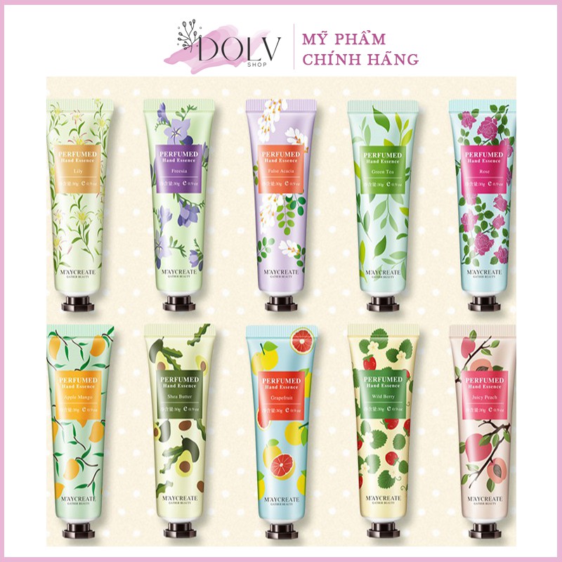 Kem dưỡng da tay Maycreate Flower of Story Perfumed Hand Essence