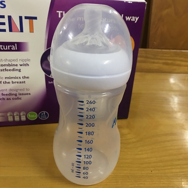 Bình sữa Avent 125ml/260ml cho bé yêu