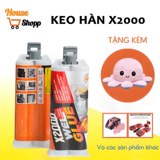 Keo hàn gắn sắt, thép, kim loại X2000 đa năng siêu chắc Nhật Bản