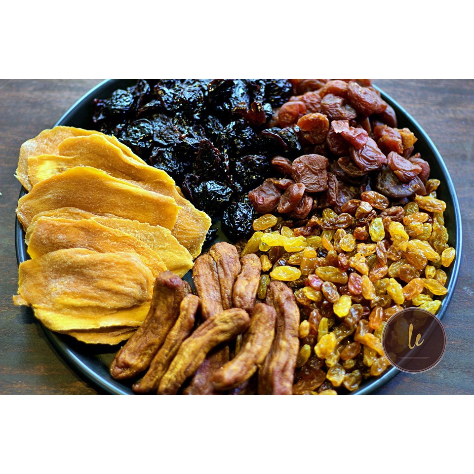 Mixed fruits 5 loại trái cây sấy dẻo tự nhiên 500g | BigBuy360 - bigbuy360.vn
