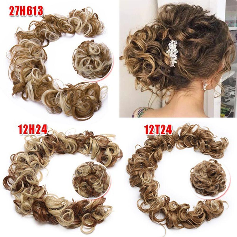 Búi Tóc Giả Bằng Sợi Tổng Hợp Thời Trang 80G Dành Cho Nữ