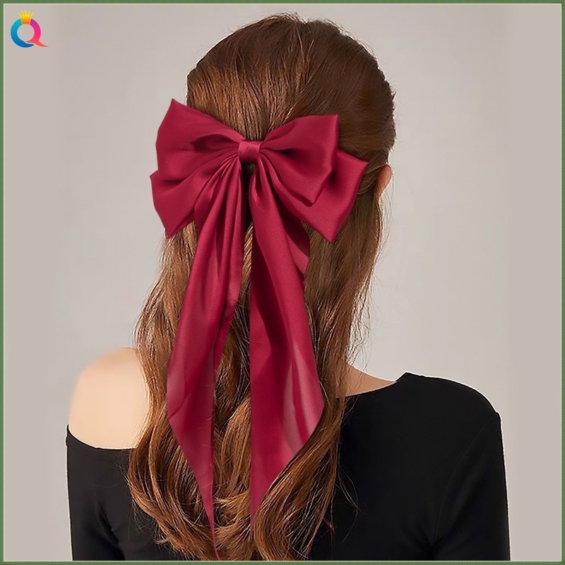 Kẹp Tóc Hình Nơ Phong Cách Hàn Quốc Mới 2022