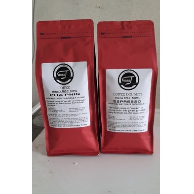 Cà Phê Nguyên Chất Pha Máy Double T, Cà Phê Hạt Rang Mộc- Double T Coffee | BigBuy360 - bigbuy360.vn