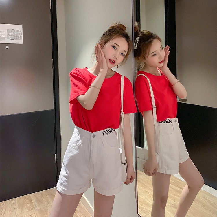 [SẴN] Quần shorts jean nữ Ulzzang Quảng Châu QNJ23