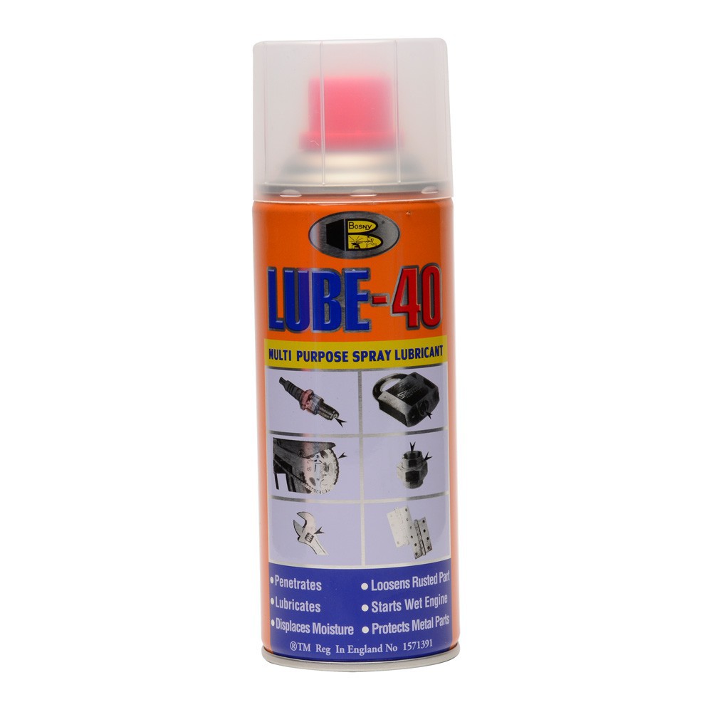 Chai xịt chống rỉ sét và bôi trơn Bosny Lube-40