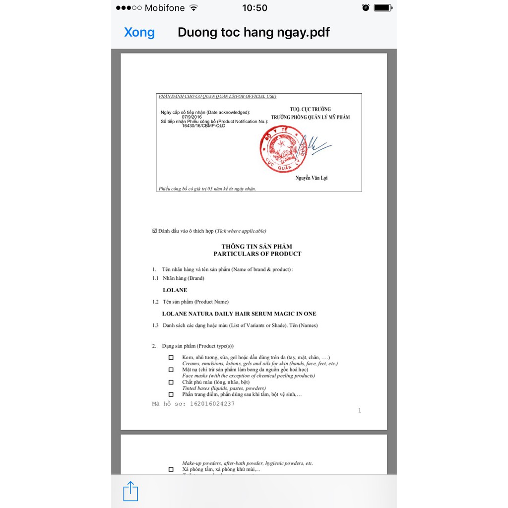 LOLANE - SERUM DƯỠNG TÓC | BigBuy360 - bigbuy360.vn