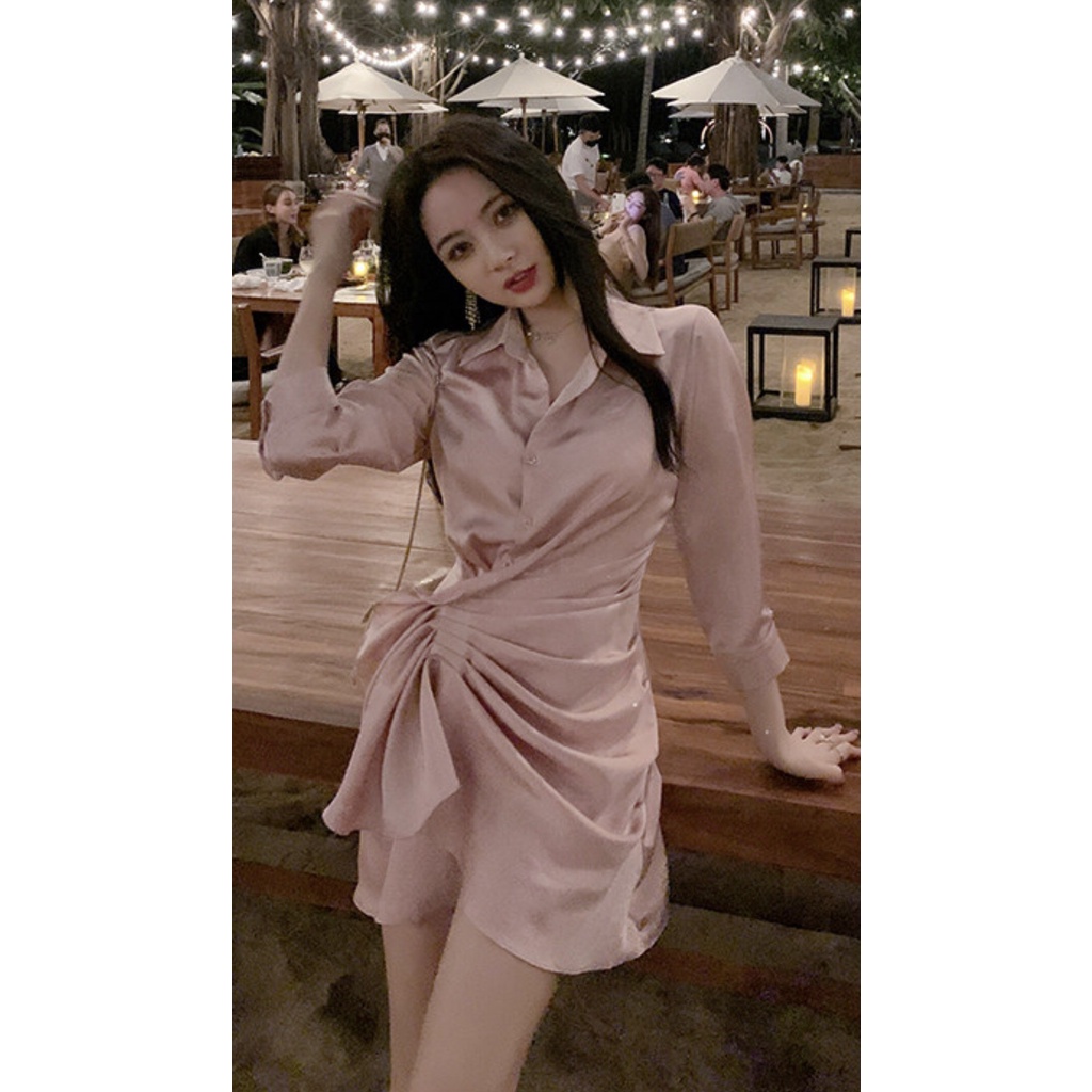 Set sơ mi lụa Latinh sang chảnh hottrend