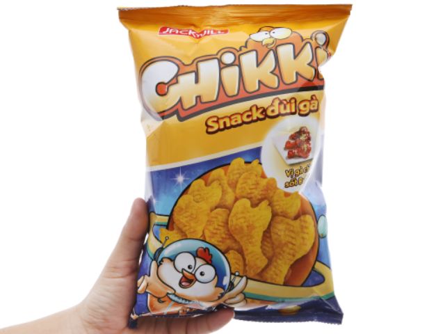 Bánh Snack đùi gà Chikki Jack&amp;Jill® gói 38g