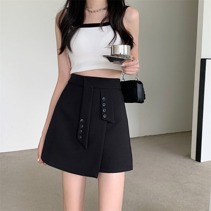 Chân Váy Chữ a Lưng Cao Thời Trang Mùa Hè Hàng Mới Dành Cho Bạn Nữ