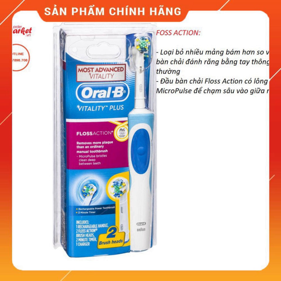 Bàn chải điện oral B Bàn chải đánh răng người lớn