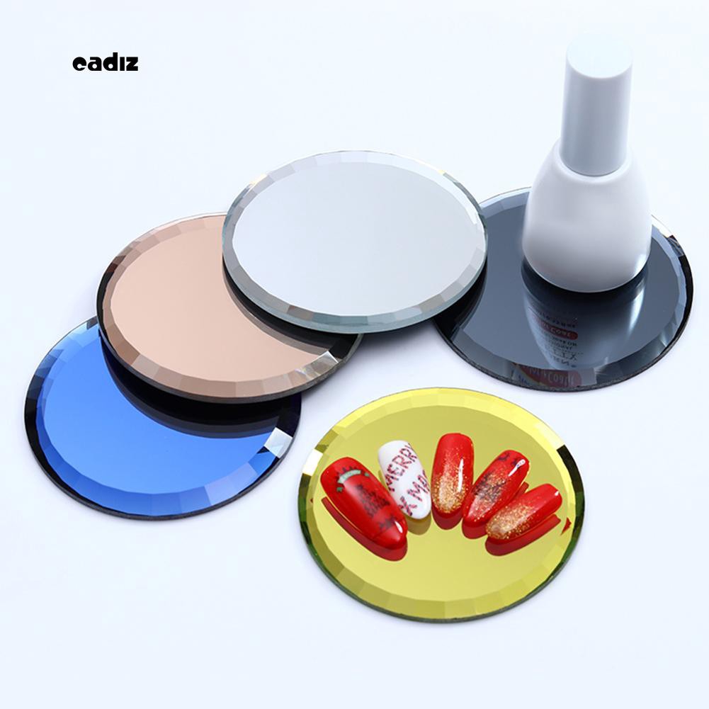 [Hàng mới về] Kệ trưng bày móng tay giả màu tráng gương sang trọng