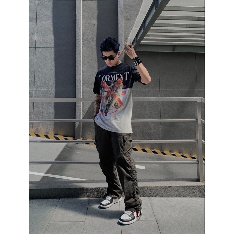 Áo phông nam MIKENCO Torment tshirt , áo thun unisex in hoa tiết 3D from ovesize nam nữ