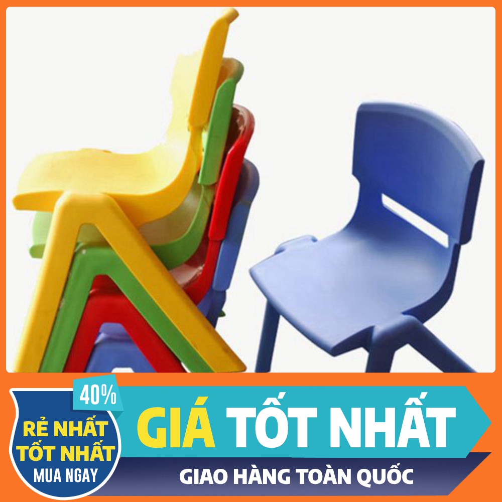 Ghế Nhựa Đúc Mầm Non size nhỏ / ⚡️. Ghế nhựa  Gia long cao cấp không giá rẻ.