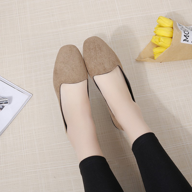 Giày đế bệt cỡ lớn đơn giản dành cho nữ | BigBuy360 - bigbuy360.vn