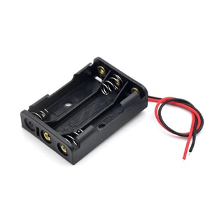 Đế lò xo gắn pin AAA đấu nối tiếp có sẵn dây điện gắn 1/2/3/4 pin