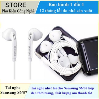 Tai nghe nhét tai Super Bass cho Samsung S7/S7 Edge tặng kèm 2 núm cao su