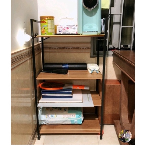 Kệ lò vi sóng-đồ đa năng-4 tầng tối ưu diện tích